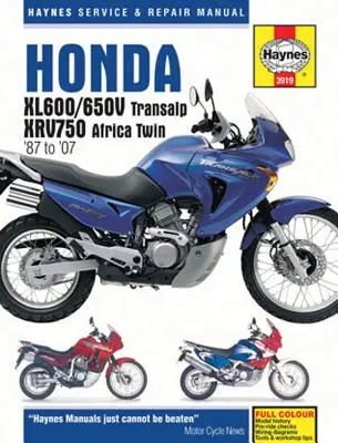 Honda Xl600/650v Transalp & Xrv750 Africa Twin '87 bis '07 - Honda Xl600/650v Transalp & Xrv750 Africa Twin '87 to '07