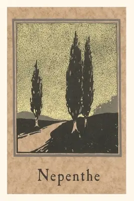 Das Weinlese-Journal Zypressen, Nepenthe, Kalifornien - The Vintage Journal Cypresses, Nepenthe, California