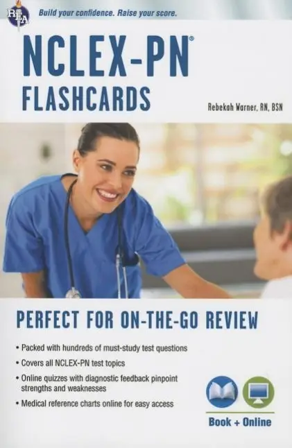 Nclex-PN Lernkartei Buch + Online - Nclex-PN Flashcard Book + Online