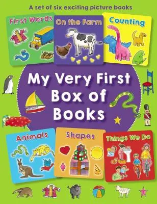 Meine allererste Bücherkiste: Ein Set mit sechs spannenden Bilderbüchern - My Very First Box of Books: A Set of Six Exciting Picture Books