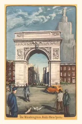 Oldtimer-Journal Washington Arch, New York City - Vintage Journal Washington Arch, New York City