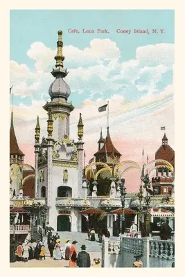Weinleseblatt Luna Park, Coney Island, New York - Vintage Journal Luna Park, Coney Island, New York