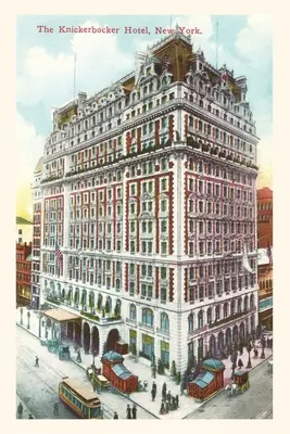 Oldtimer-Journal Knickerbocker Hotel, New York City - Vintage Journal Knickerbocker Hotel, New York City