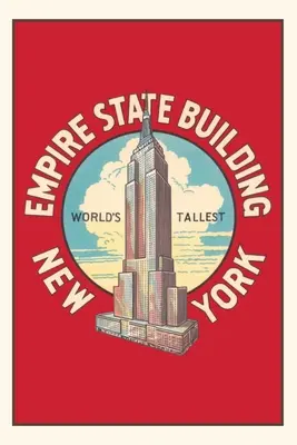 Weinleseblatt Empire State Building - Vintage Journal Empire State Building