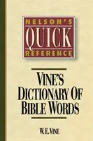 Nelson's Quick Reference Vine's Dictionary of Bible Words: Nelson's Quick Reference Reihe - Nelson's Quick Reference Vine's Dictionary of Bible Words: Nelson's Quick Reference Series