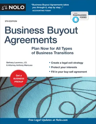 Business-Buyout-Vereinbarungen: Planen Sie jetzt für alle Arten von Unternehmensübergängen - Business Buyout Agreements: Plan Now for All Types of Business Transitions