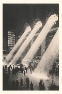 Vintage Journal Licht in Grand Central Station - Vintage Journal Light in Grand Central Station