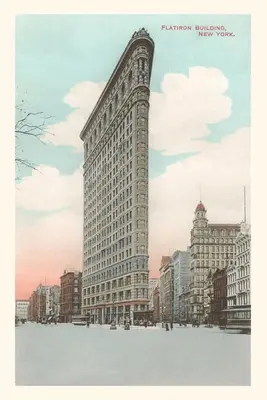 Jahrgangsjournal Flatiron Building, New York - Vintage Journal Flatiron Building, New York