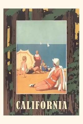 Jahrgangsjournal Kalifornien Reiseplakat - Vintage Journal California Travel Poster