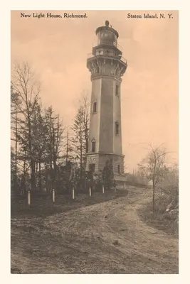 Jahrgangsjournal Richmond-Leuchtturm, Staten Island - Vintage Journal Richmond Lighthouse, Staten Island