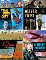 Project X Origins Graphic Texts: Dark Red+ Book Band, Oxford Level 20: 4er-Pack gemischt - Project X Origins Graphic Texts: Dark Red+ Book Band, Oxford Level 20: Mixed Pack of 4