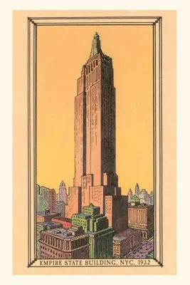 Oldtimer-Journal Empire State Building, 1932, New York City - Vintage Journal Empire State Building, 1932, New York City