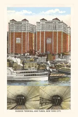 Jahrgangsjournal Hudson Terminal and Tubes, New York City - Vintage Journal Hudson Terminal and Tubes, New York City