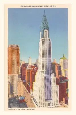 Oldtimer-Journal Chrysler-Gebäude, New York - Vintage Journal Chrysler Building New York