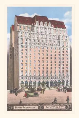 Weinleseblatt Hotel Paramount New York - Vintage Journal Hotel Paramount New York