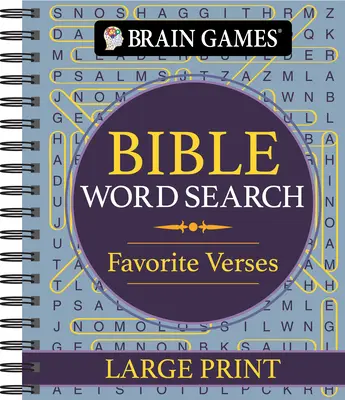 Denkspiele - Bibel-Wortsuche: Lieblingsverse - Großdruck - Brain Games - Bible Word Search: Favorite Verses - Large Print