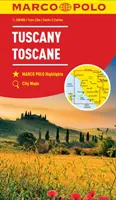 Toskana Marco Polo Karte - Tuscany Marco Polo Map