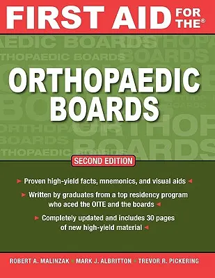 Erste Hilfe für die orthopädischen Prüfungen, Zweite Auflage - First Aid for the Orthopaedic Boards, Second Edition