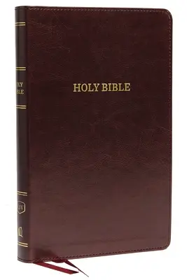 KJV, Deluxe Thinline Referenzbibel, Kunstleder, Burgund, Red Letter Edition - KJV, Deluxe Thinline Reference Bible, Imitation Leather, Burgundy, Red Letter Edition