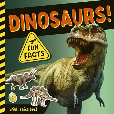 Dinosaurier! Lustige Fakten! mit Aufklebern! - Dinosaurs!: Fun Facts! with Stickers!