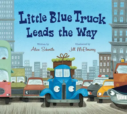 Der kleine blaue Laster geht voran, gepolstertes Pappbuch - Little Blue Truck Leads the Way Padded Board Book