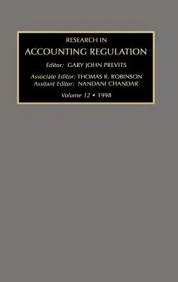 Forschung zur Regulierung der Rechnungslegung 1998 - Research in Accounting Regulation 1998