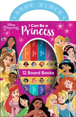 Disney Prinzessin: Ich kann eine Prinzessin sein 12 Pappbücher - Disney Princess: I Can Be a Princess 12 Board Books