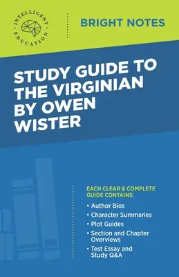 Studienführer zu The Virginian von Owen Wister - Study Guide to The Virginian by Owen Wister