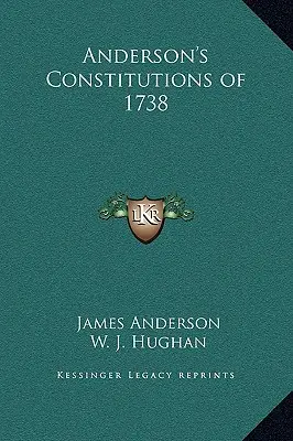 Anderson's Verfassungen von 1738 - Anderson's Constitutions of 1738