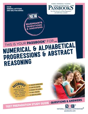 Numerische & Alphabetische Progressionen & Abstraktes Denken (CS-30): Studienführer für Sparbücher - Numerical & Alphabetical Progressions & Abstract Reasoning (CS-30): Passbooks Study Guide