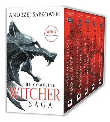 The Witcher Boxed Set: Das Blut der Elfen, Die Zeit der Verachtung, Die Feuertaufe, Der Turm der Schwalben, Die Herrin des Sees - The Witcher Boxed Set: Blood of Elves, the Time of Contempt, Baptism of Fire, the Tower of Swallows, the Lady of the Lake