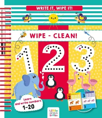 Schreib es, wisch es! Wisch-sauber 123 - Write It, Wipe It! Wipe-Clean 123