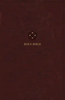 Nrsvue, Heilige Bibel, Lederweich, Burgund, Comfort Print - Nrsvue, Holy Bible, Leathersoft, Burgundy, Comfort Print