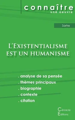 L'Existentialisme est un humanisme von Jean-Paul Sartre (Literarische Analyse der Referenzen und vollständige Zusammenfassung) - Fiche de lecture L'Existentialisme est un humanisme de Jean-Paul Sartre (analyse littraire de rfrence et rsum complet)