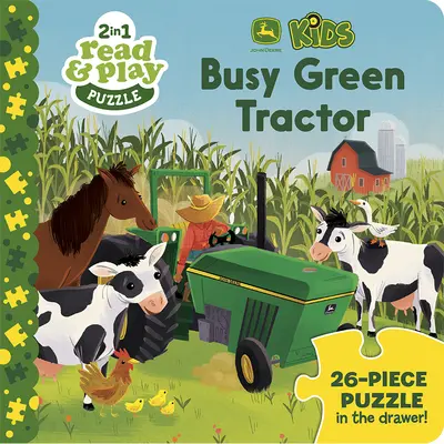 John Deere Kids Busy Green Traktor - John Deere Kids Busy Green Tractor