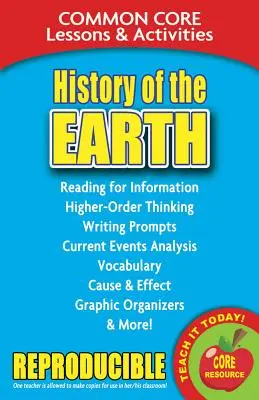 Geschichte der Erde: Common Core Lektionen & Aktivitäten - History of the Earth: Common Core Lessons & Activities