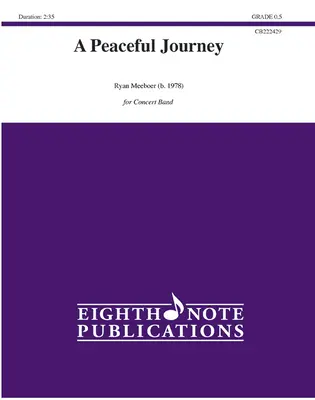 A Peaceful Journey: Dirigentenpartitur & Stimmen - A Peaceful Journey: Conductor Score & Parts