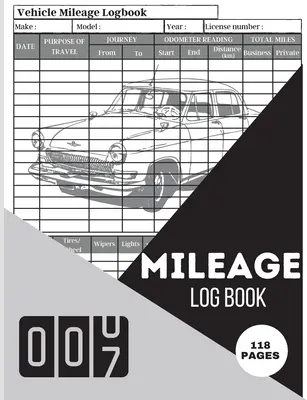 Fahrtenbuch: A Complete Mileage Record Book, Daily Mileage for Taxes, Car & Vehicle Tracker for Business or Personal Taxes Mileage - Mileage Log Book: A Complete Mileage Record Book, Daily Mileage for Taxes, Car & Vehicle Tracker for Business or Personal Taxes Mileage