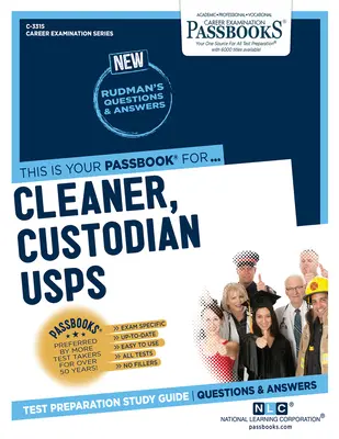 Reinigungskraft, Hausmeister USPS (C-3315): Studienführer für Sparbücher - Cleaner, Custodian USPS (C-3315): Passbooks Study Guide