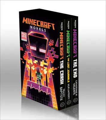 Minecraft-Romane 3-Bücher-Box: Minecraft: Der Absturz, die verlorenen Tagebücher, das Ende - Minecraft Novels 3-Book Boxed: Minecraft: The Crash, the Lost Journals, the End