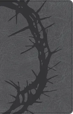 CSB Großdruck Bibel im persönlichen Format, Charcoal Lederimitat, indiziert - CSB Large Print Personal Size Reference Bible, Charcoal Leathertouch, Indexed