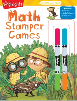 Höhepunkte Lernen-und-Spielen-Mathe-Stamper-Spiele - Highlights Learn-And-Play Math Stamper Games