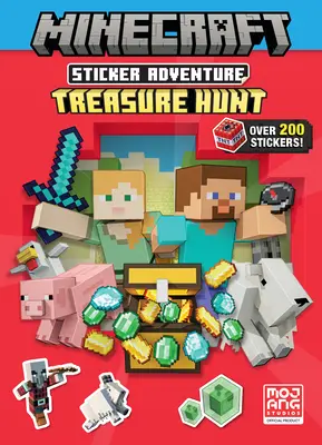 Minecraft Sticker-Abenteuer: Schatzsuche (Minecraft) - Minecraft Sticker Adventure: Treasure Hunt (Minecraft)