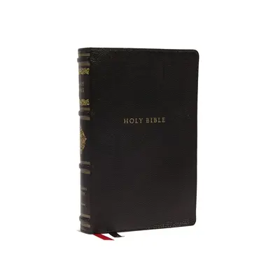 Kjv, Breitrandige Referenzbibel, Sovereign Collection, Echtes Leder, Schwarz, Rote Schrift, Komfortdruck: Heilige Bibel, King James Version - Kjv, Wide-Margin Reference Bible, Sovereign Collection, Genuine Leather, Black, Red Letter, Comfort Print: Holy Bible, King James Version