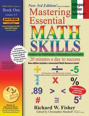 Mastering Essential Math Skills Buch 1, zweisprachige Ausgabe - Englisch/Spanisch - Mastering Essential Math Skills Book 1, Bilingual Edition - English/Spanish