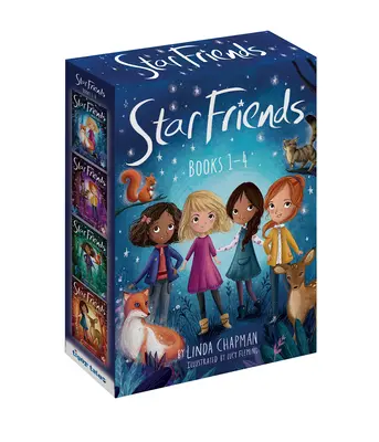 Star Friends Boxed Set, Bücher 1-4: Spiegelmagie; Wunschfalle; Geheimzauber; Dunkle Tricks - Star Friends Boxed Set, Books 1-4: Mirror Magic; Wish Trap; Secret Spell; Dark Tricks