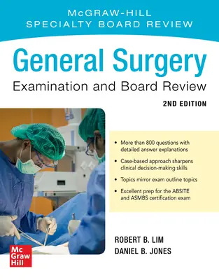 General Surgery Examination and Board Review, Zweite Auflage - General Surgery Examination and Board Review, Second Edition