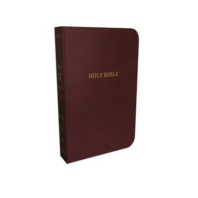 KJV, Thinline Reference Bible, Gebundenes Leder, Burgund, Indexiert, Red Letter Edition - KJV, Thinline Reference Bible, Bonded Leather, Burgundy, Indexed, Red Letter Edition