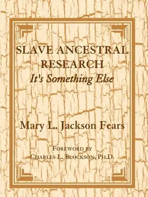 Sklavenvorfahren-Forschung: It's Something Else - Slave Ancestral Research: It's Something Else