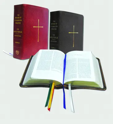 The Book of Common Prayer und Bibel Kombinationsausgabe (NRSV mit Apokryphen): Rotes gebundenes Leder - The Book of Common Prayer and Bible Combination Edition (NRSV with Apocrypha): Red Bonded Leather